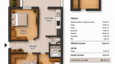 Prodej bytu 4+1, 122 m2