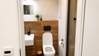 Pronájem bytu 1+kk, 28 m² s terasou 12 m² — Plzeň, Slovanská 56