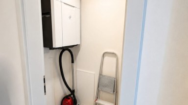 Pronájem bytu 1+kk, 28 m² s terasou 12 m² — Plzeň, Slovanská 56