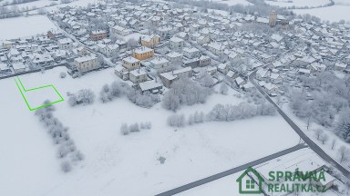 Prodej pozemku 1286 m2