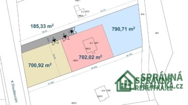 Prodej pozemku 750 m2